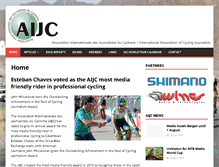 Tablet Screenshot of aijc.org